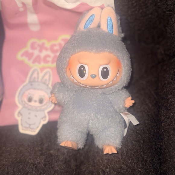 POP MART Other - Authentic POP MART Exciting Macaron Labubu Vinyl Plush ~ Seasalt Coconut